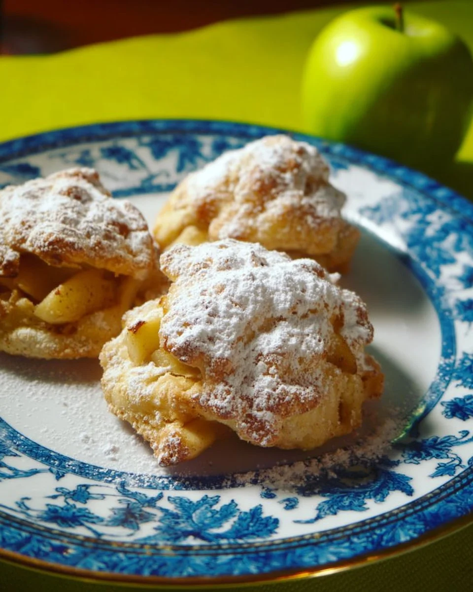 Leckere Apfelbiscotti mit Äpfeln und Gewürzen