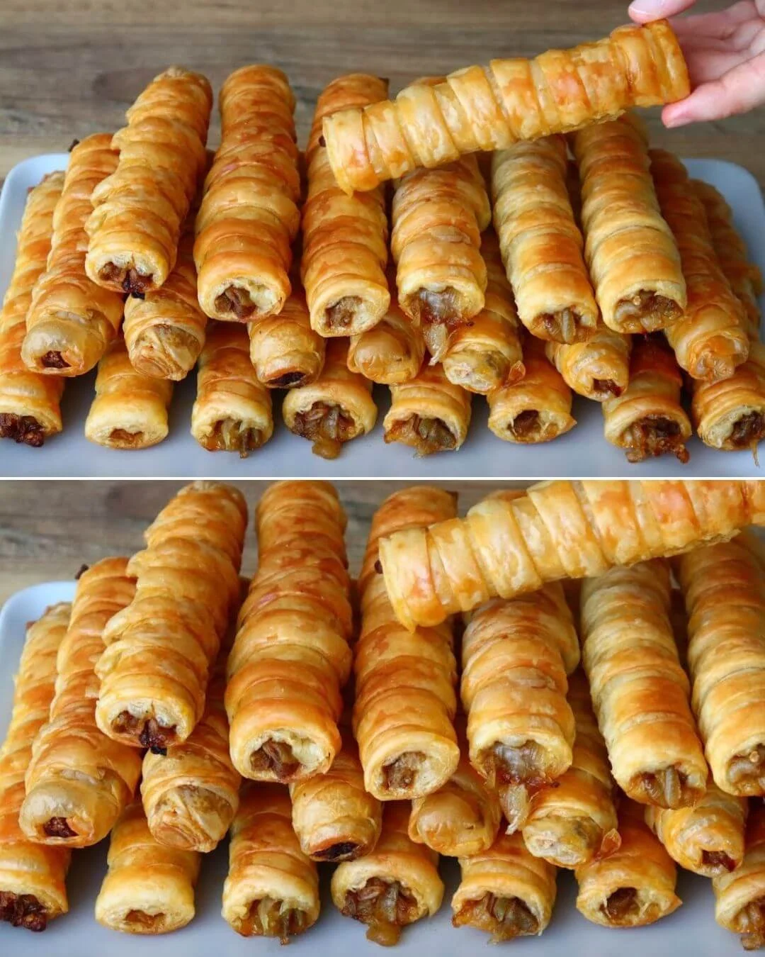 Eierschalen-Börek mit knuspriger Teighülle und herzhaftem Innenleben