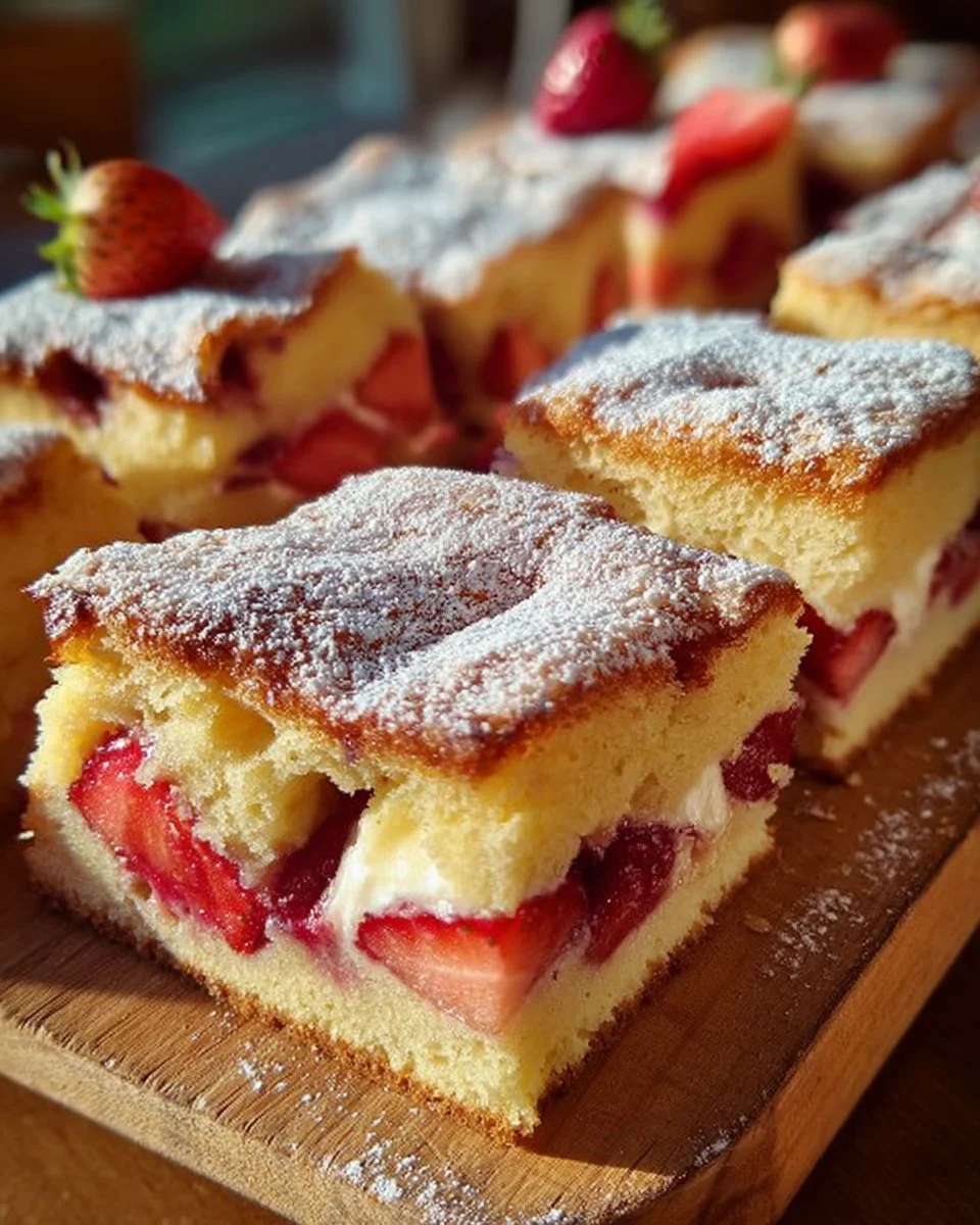 Joghurtbrötchen mit frischem Obst auf einem Teller