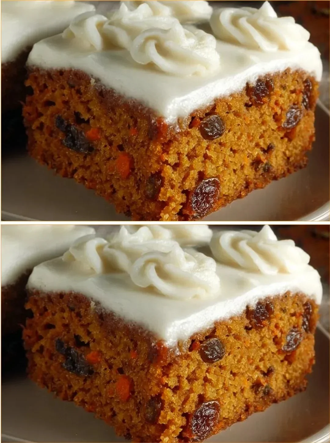 Saftiger Karottenkuchen mit frischen Zutaten und Nüssen