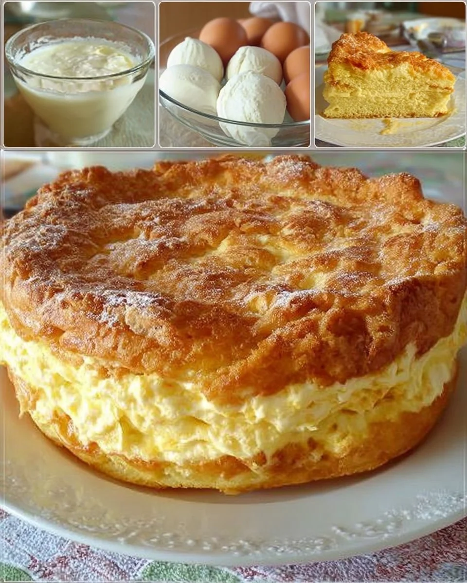 Karpatenkuchen - luftiger und köstlicher Kuchen mit Schichten aus Cremefüllung
