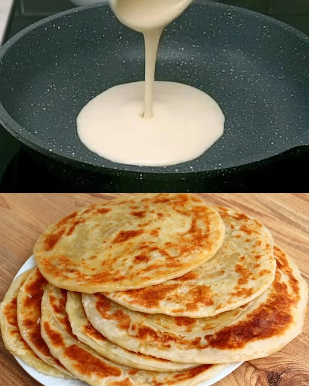 Schichtfladenbrot Rezept mit frischen Zutaten und köstlicher Füllung.