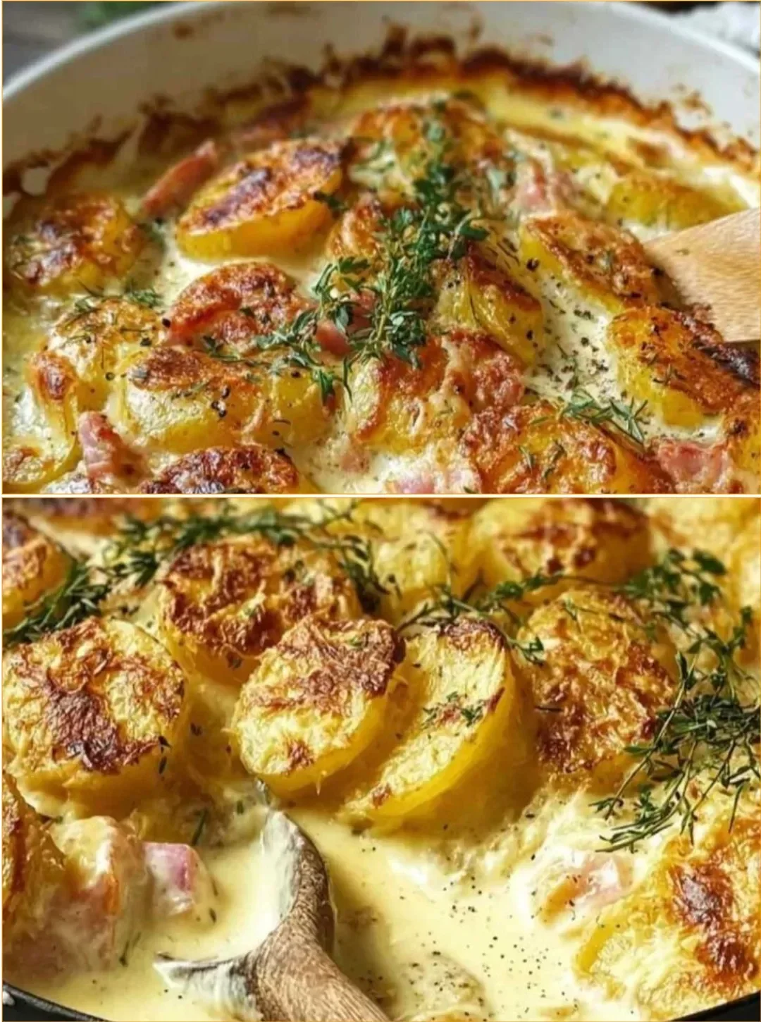 Schwedische Kartoffeln zubereitet mit frischen Kräutern und Gewürzen