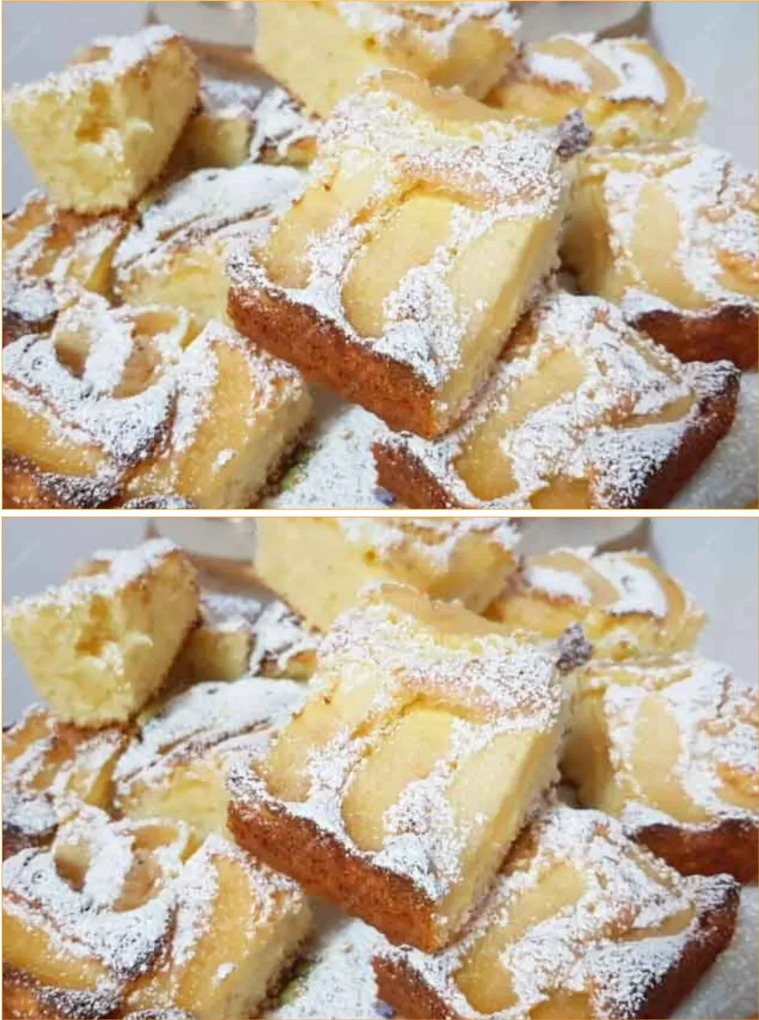 Leckerer, frisch gebackener Apfelkuchen mit Äpfeln und Zimt