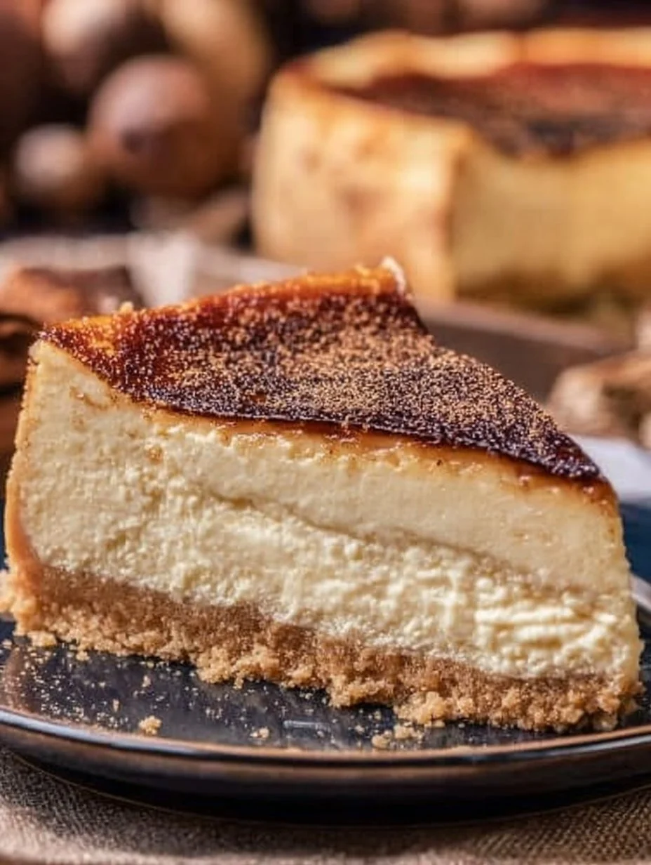 Crème Brûlée Rahmkuchen mit karamellisiertem Zuckerbelag