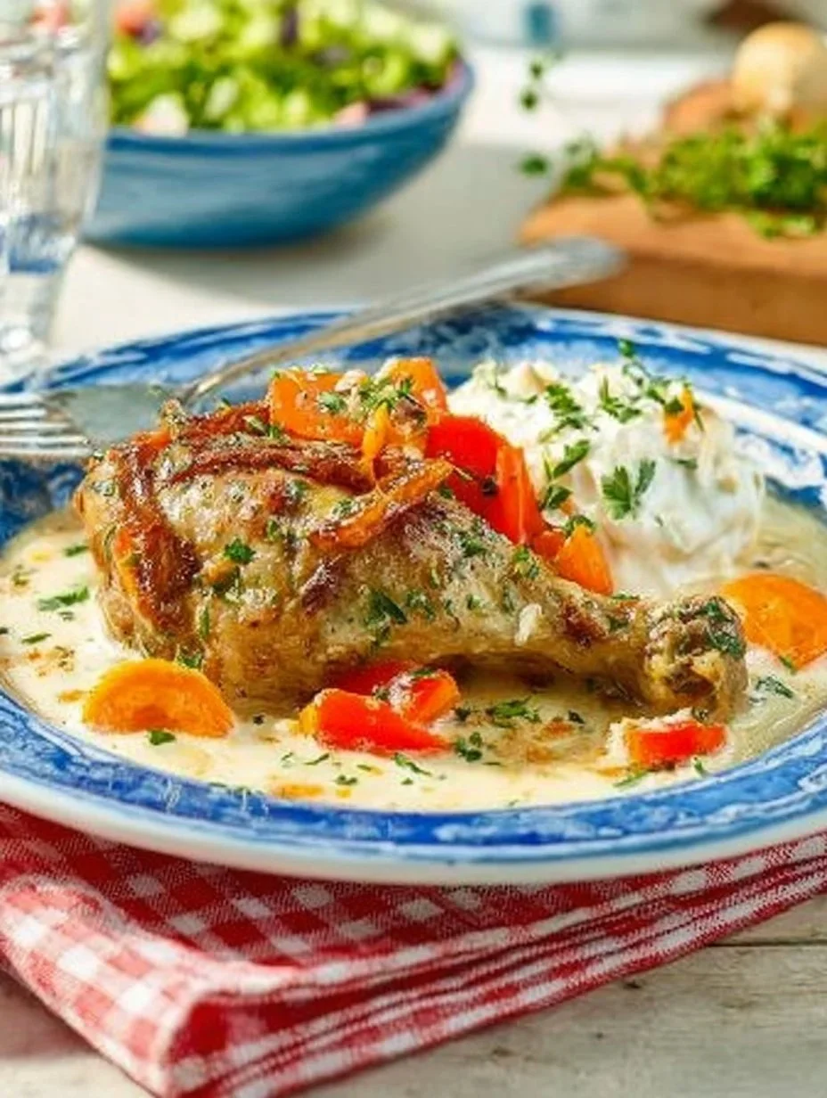 Hase gedünstet im Ofen, zart und aromatisch serviert auf einem Teller