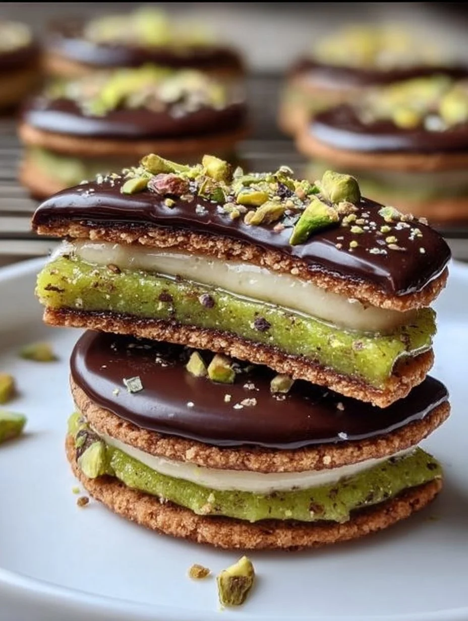 Kleine Luxusplätzchen, inspiriert von Mozartkugeln, auf einem eleganten Teller.