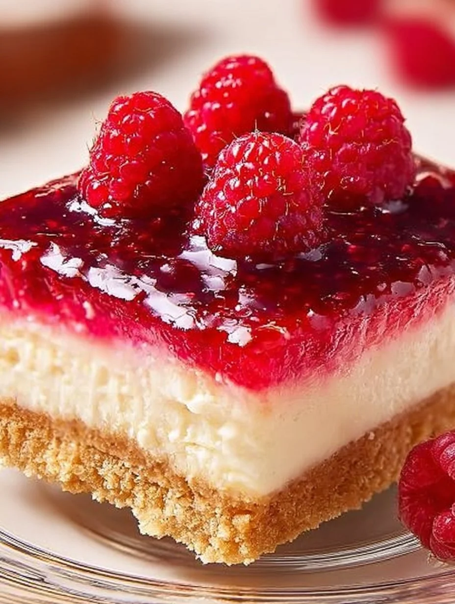 Traumhafter Himbeer-Cheesecake mit frischen Himbeeren und cremigem Käsebelag