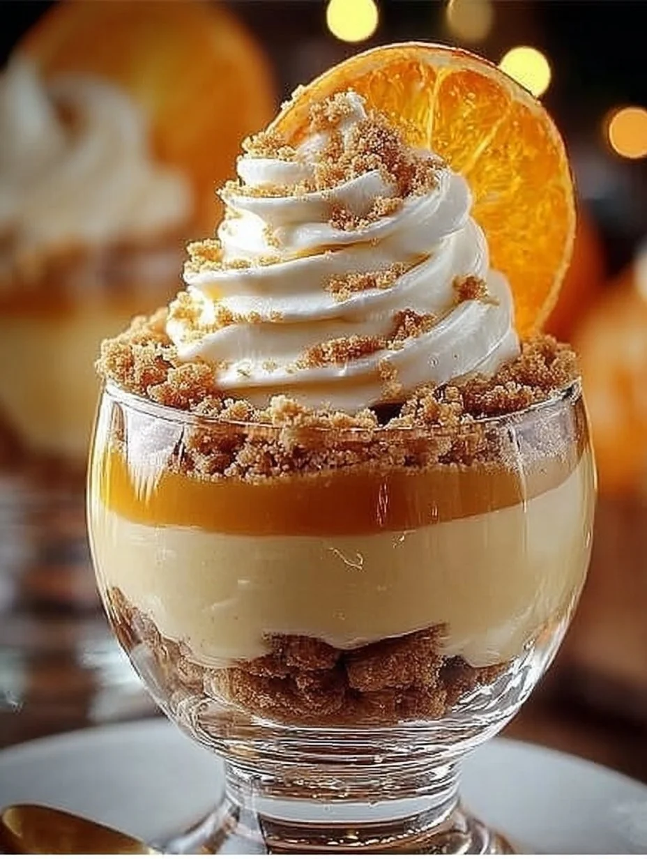 Delikate Eierlikör-Mousse mit Spekulatius in einer eleganten Dessertschale