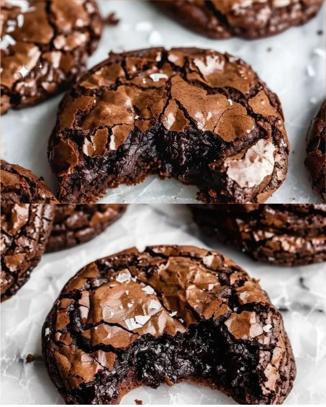 Leckere Gourmet Brownie Kekse in verschiedenen Variationen