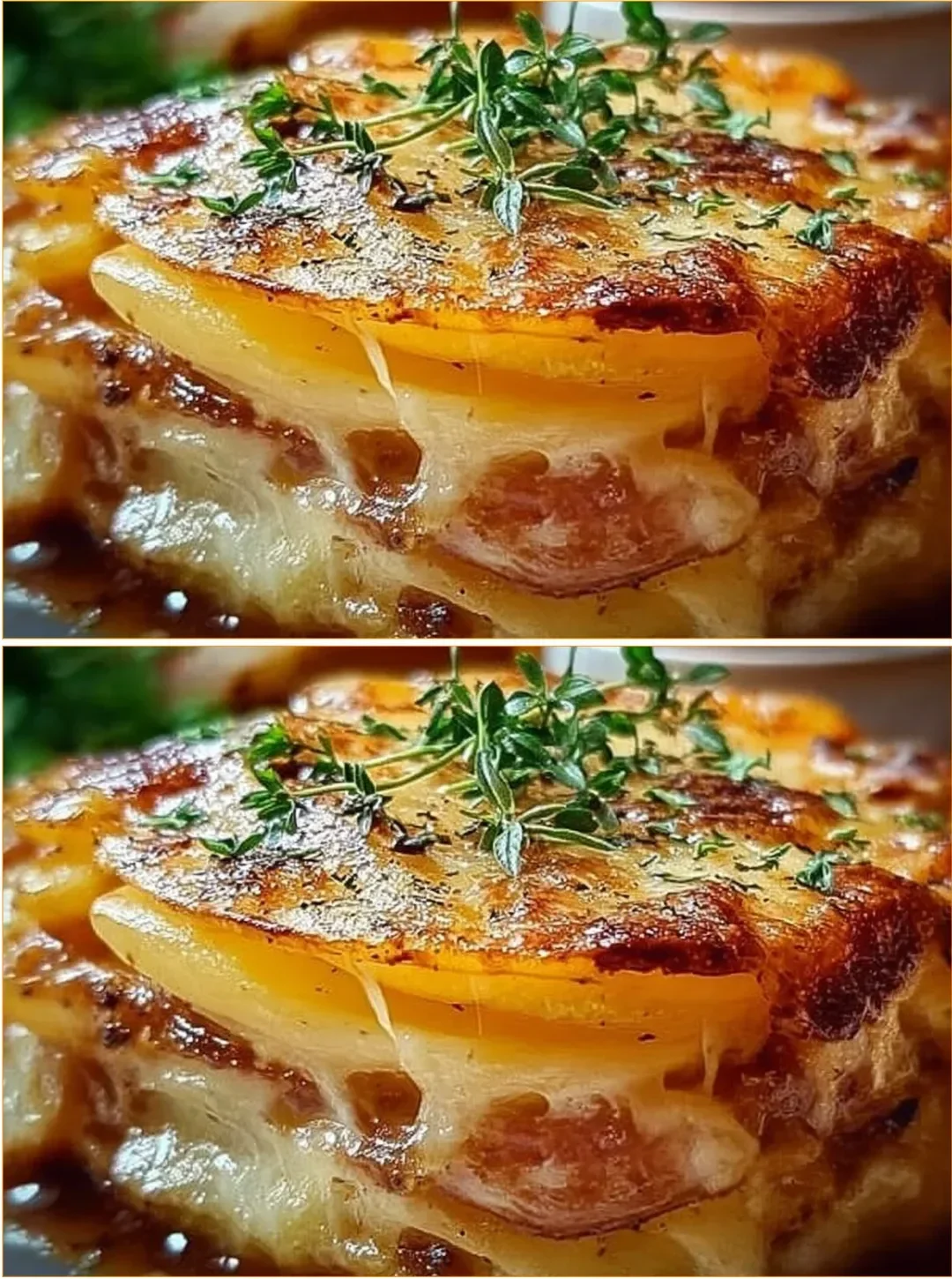 Leckeres ungarisches Schichtkartoffelrezept mit Kartoffeln und Gewürzen
