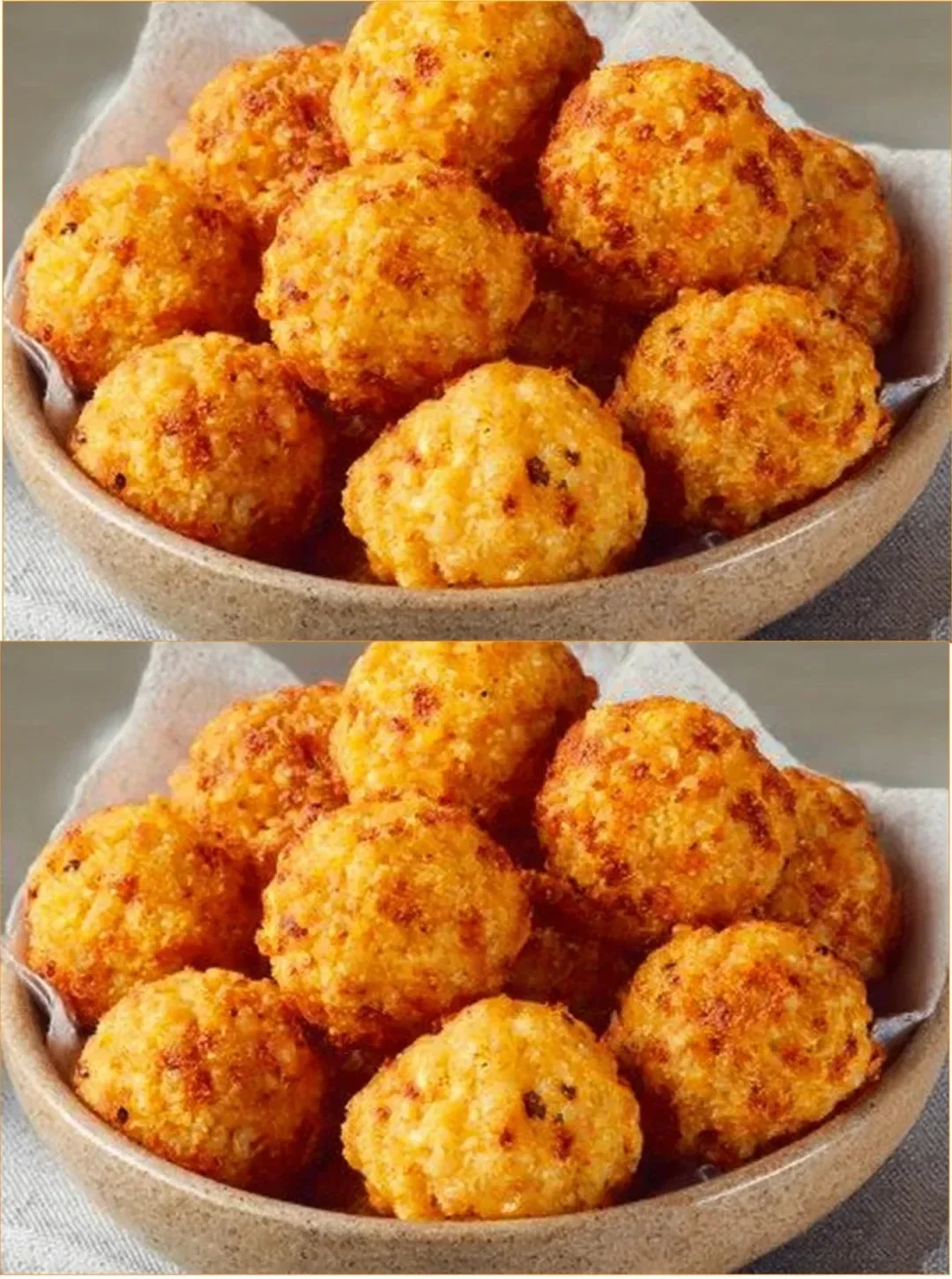 Leckere Würstchenbällchen auf einem Teller, ideal zum Snacken.
