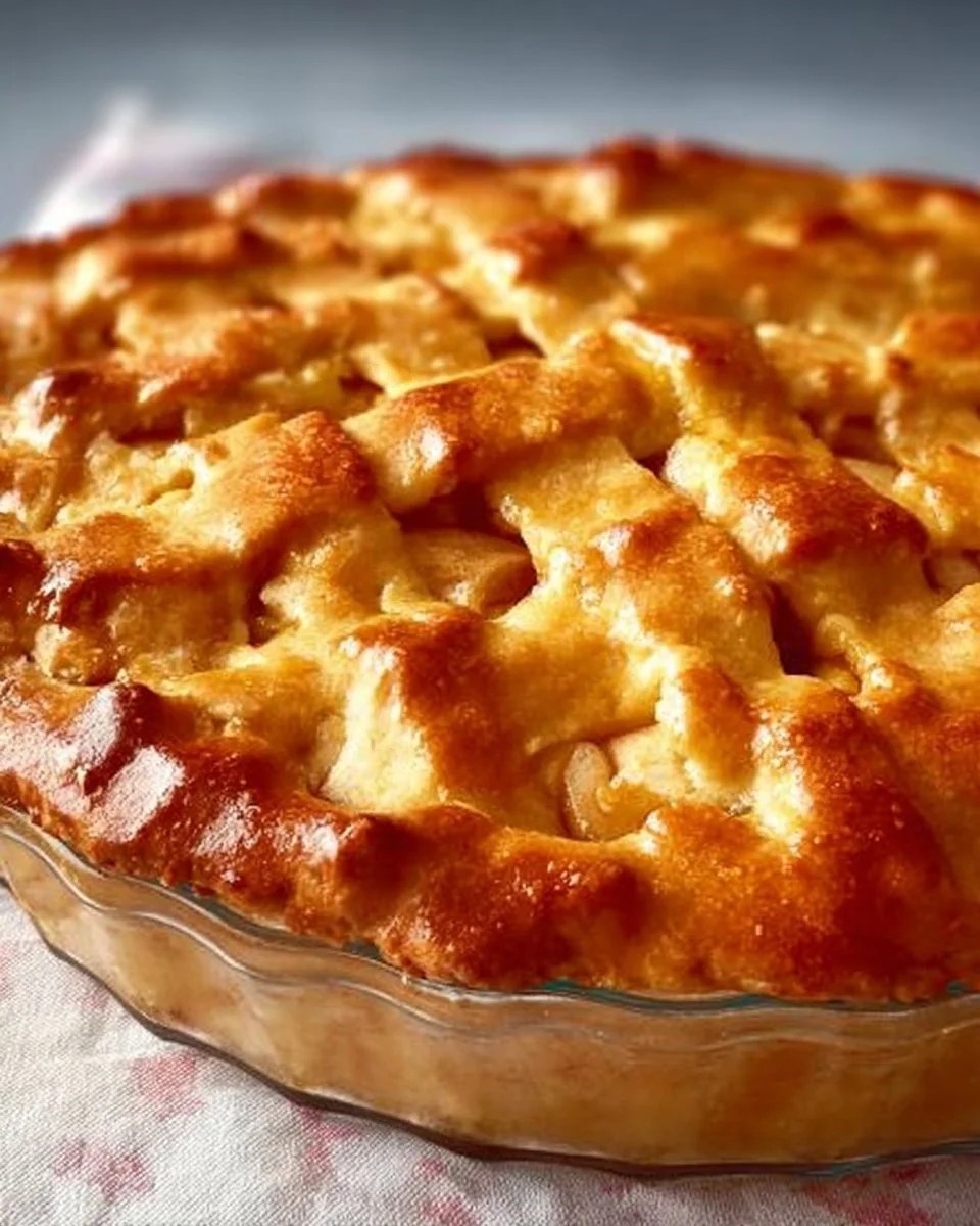 Leckerer Apfelkuchen mit frischen Äpfeln und Zimt gebacken