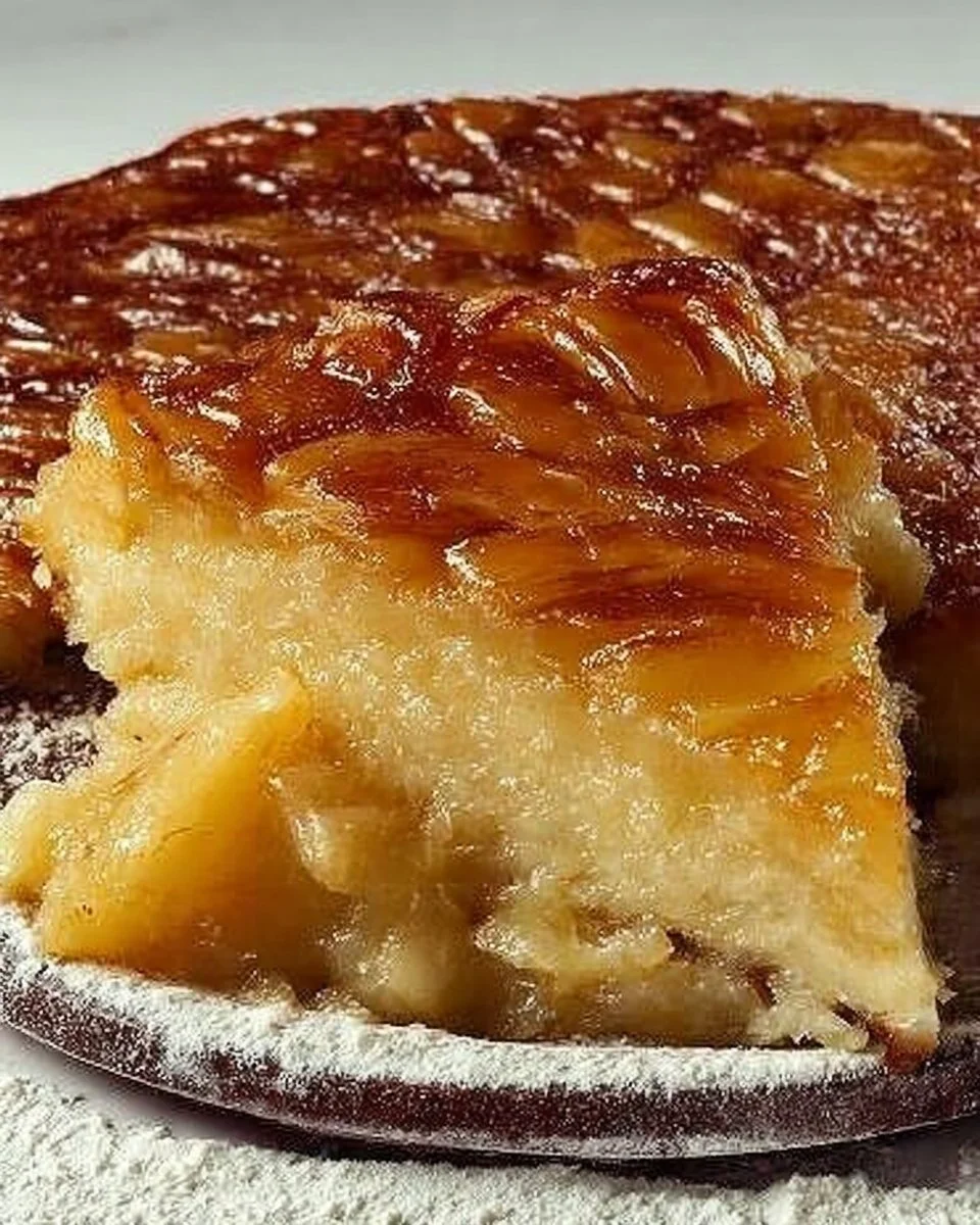 Apfelkuchen mit viel Apfel, wenig Zucker und wenig Mehl