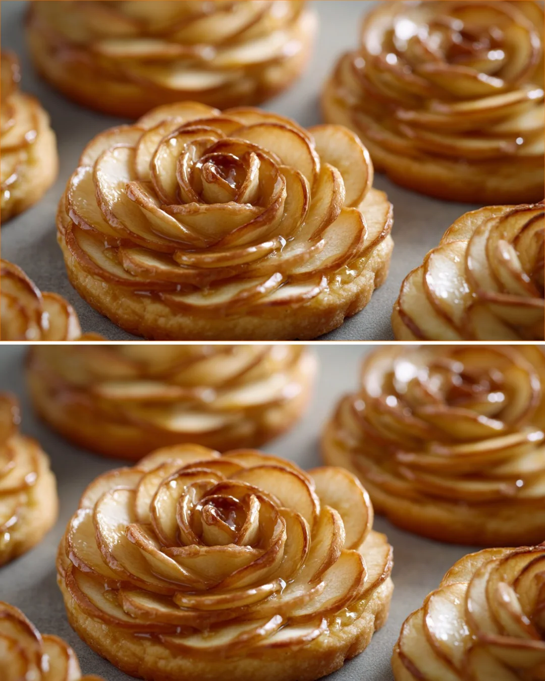 Leckere Apfel-Rosen-Kekse zum Genießen und Nachbacken.