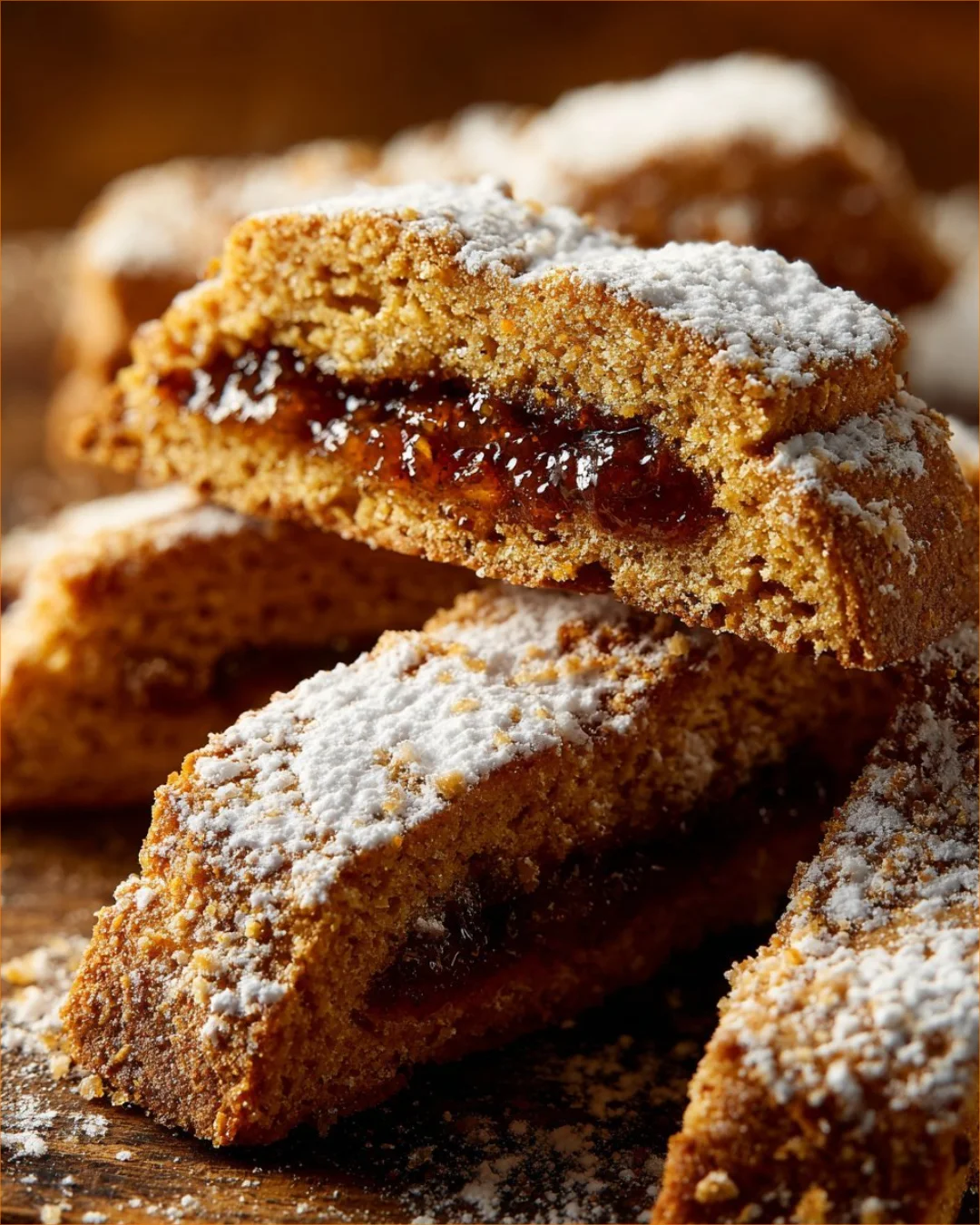 Italienische Biscotti mit Olivenöl, frisch gebacken und knusprig