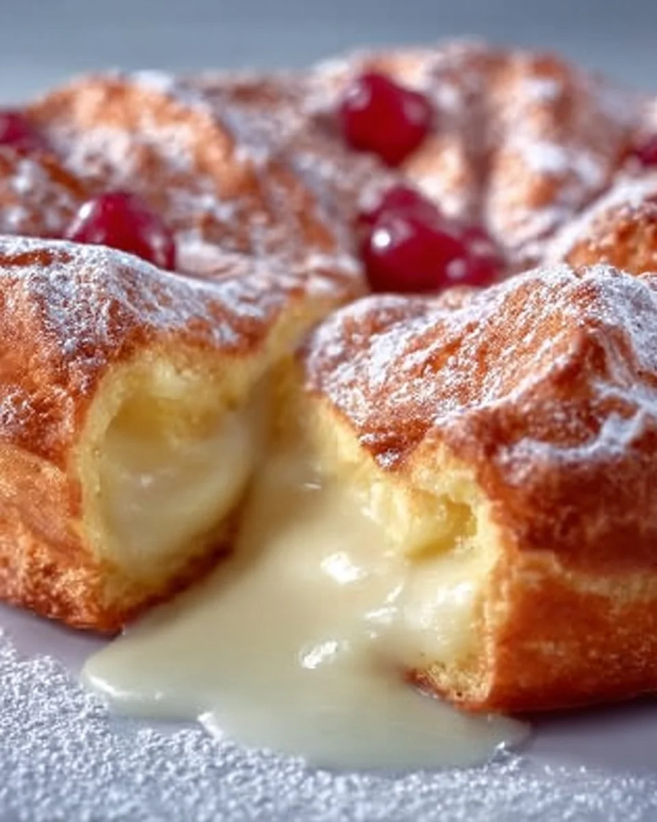 Köstlicher Kuchen, der im Mund zergeht, auf einem Teller serviert.