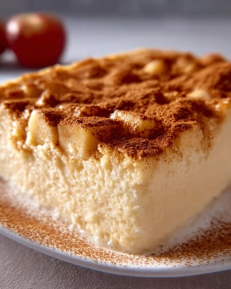 Niedrigkalorisches Apfeldessert mit frischen Äpfeln und gesunden Zutaten