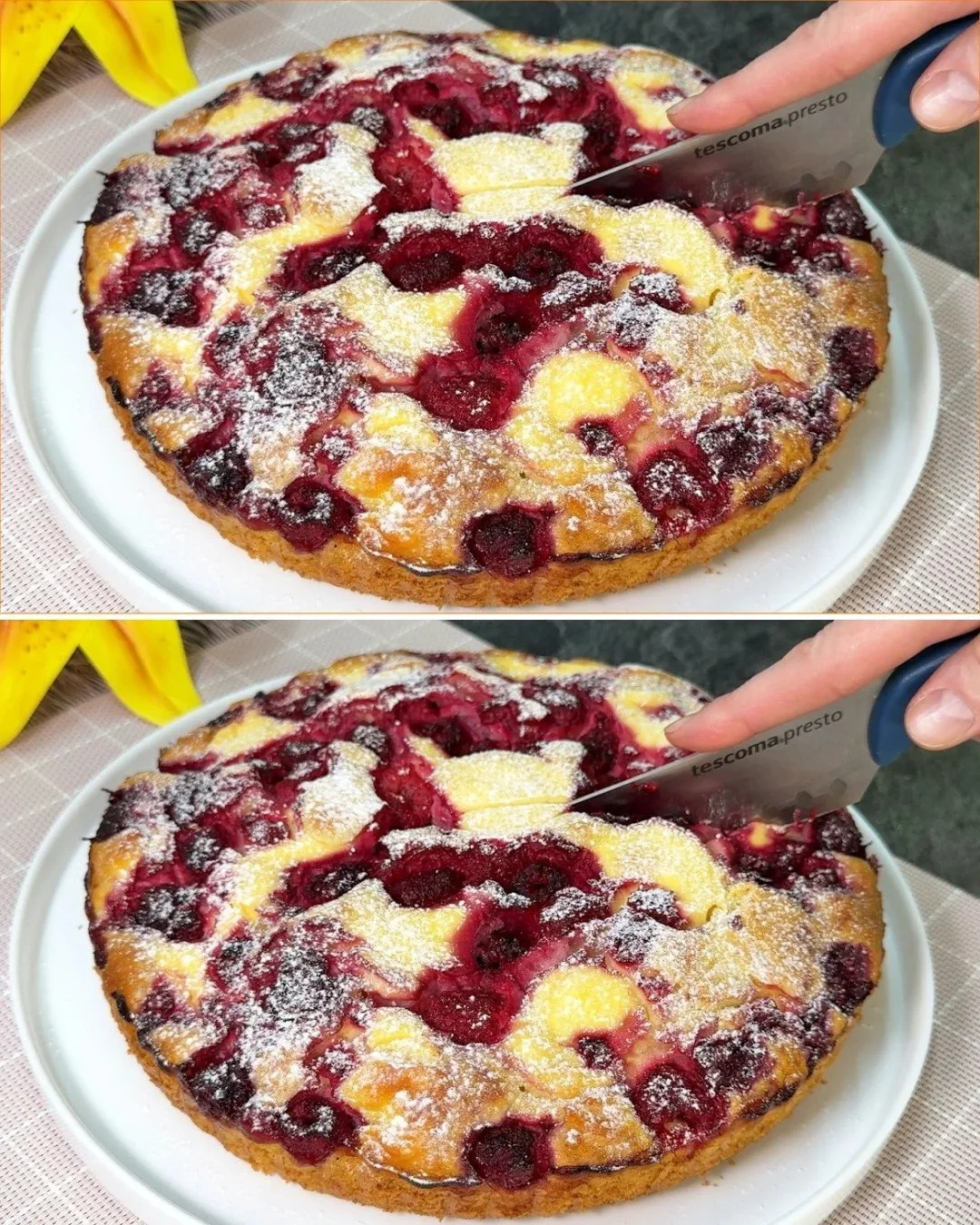 Der leichteste Kuchen der Welt, ein luftiger und köstlicher Genuss.
