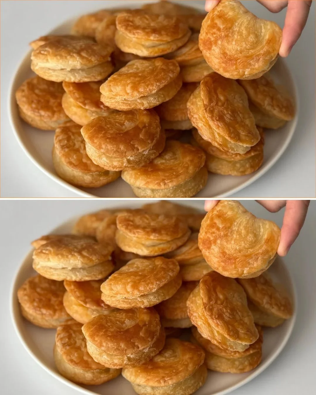 Einfache hausgemachte Käsegefüllte Brötchen frisch aus dem Ofen