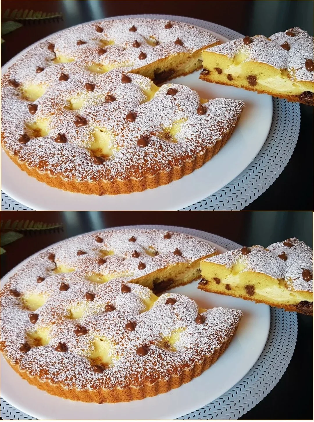 Einfacher und weicher Kuchen aus saftigen Zutaten