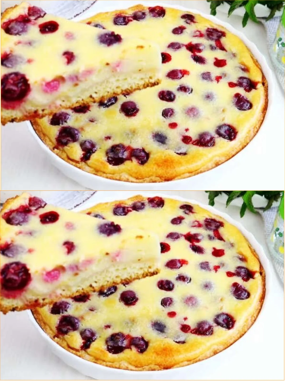 Leckere Kirschtorte mit Sauerrahmfüllung auf einem eleganten Dessertteller