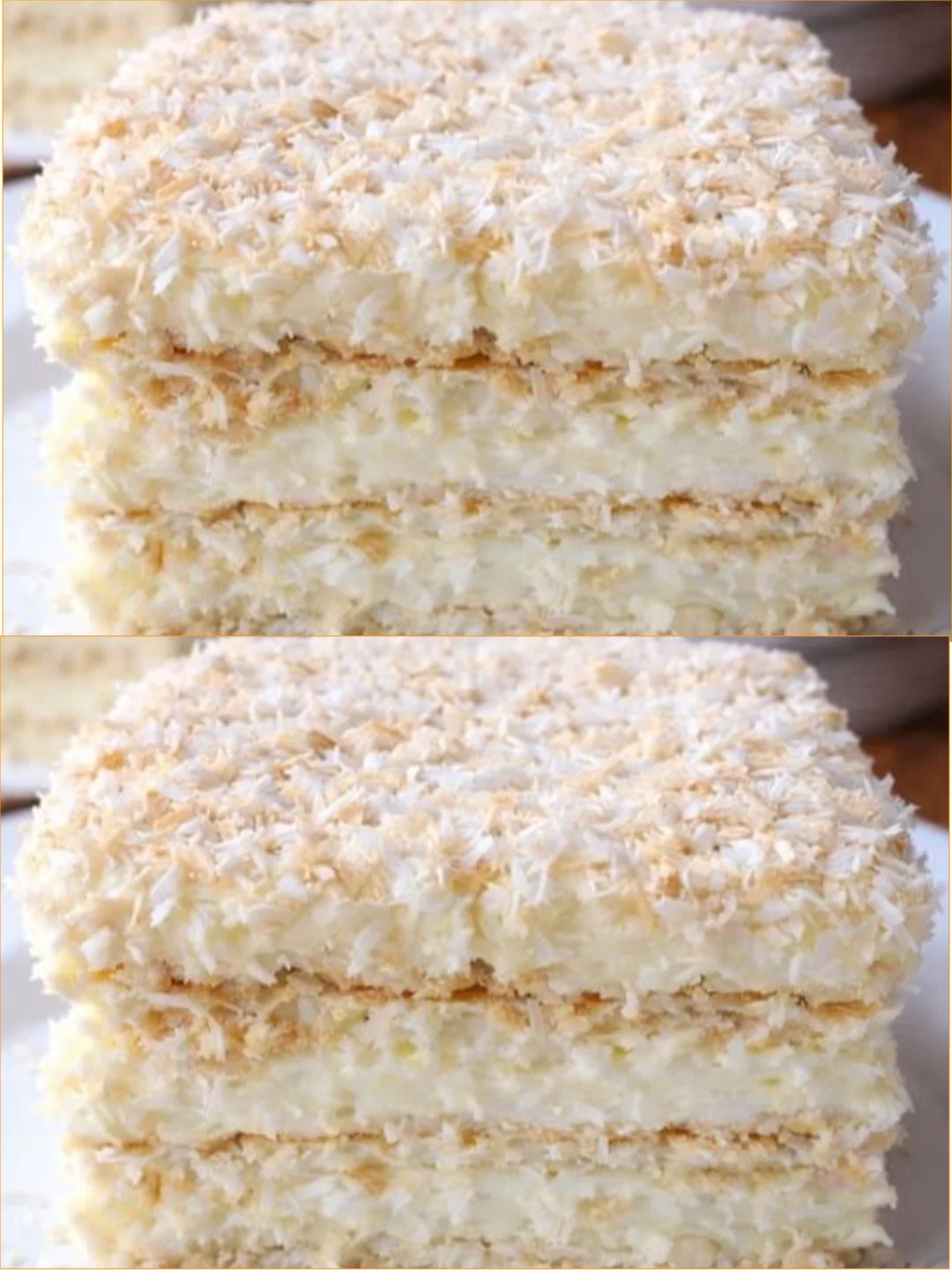 Raffaello Kuchen ohne Backen, köstliche Dessert-Option