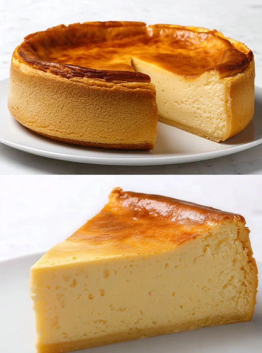 Ultra cremiger Vanilleflan auf Mürbeteigboden, köstliches Dessert