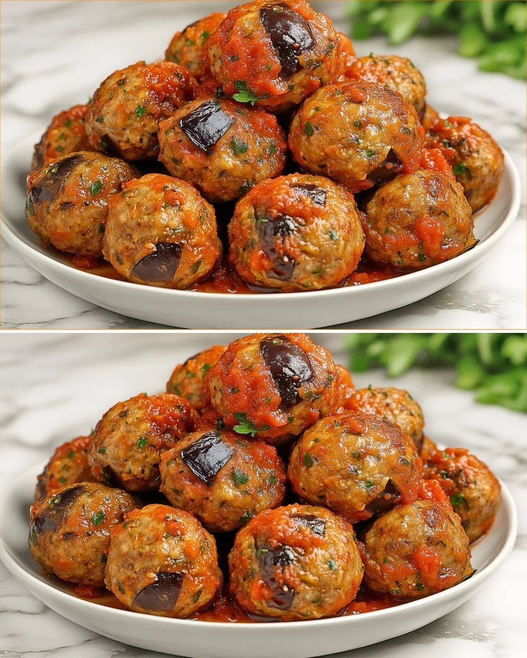 Albóndigas de Berenjena in Tomatensauce – leckeres vegetarisches Gericht