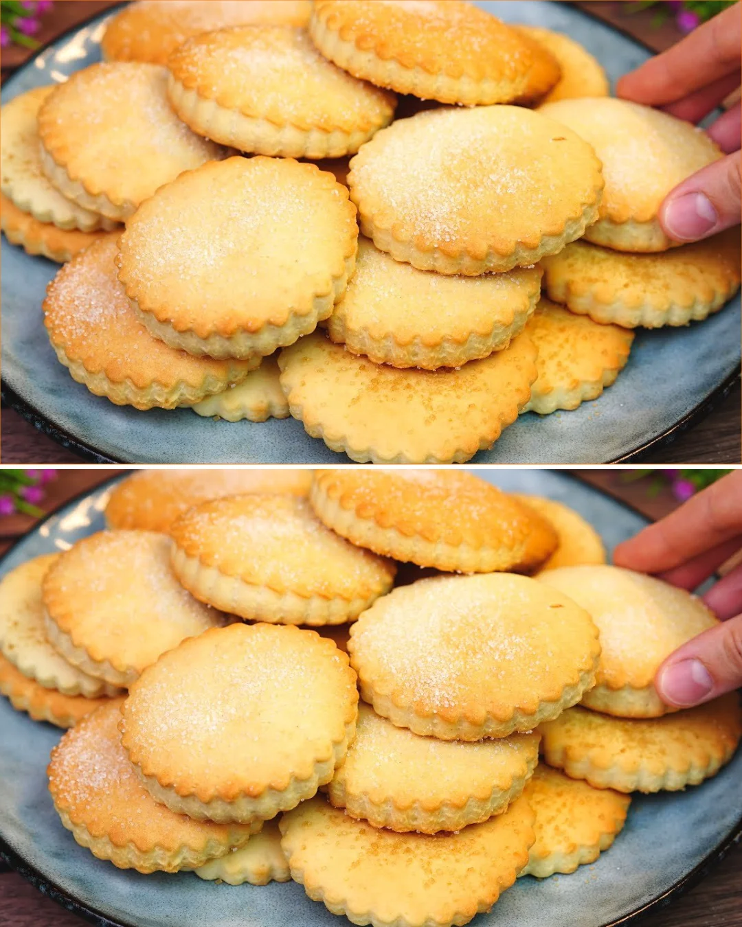 Schnelle Galletas de Leche frisch gebacken in 5 Minuten