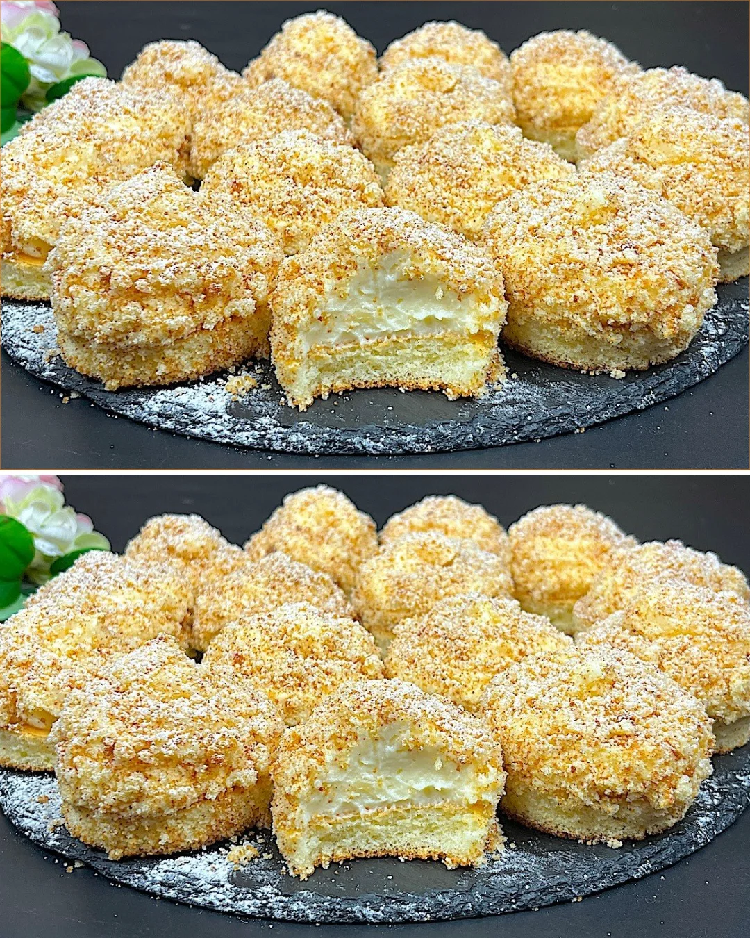 Saftiger Lemon-Orangen-Kuchen mit frischen Zitrusfrüchten