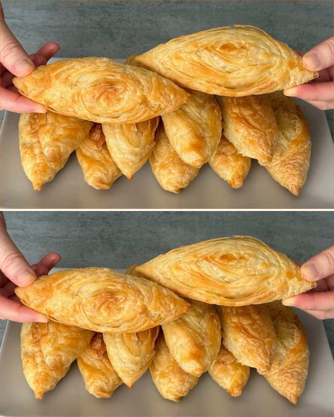 Bild von Börek mit perfekter Masa Perfecta, frisch gebacken und serviert.