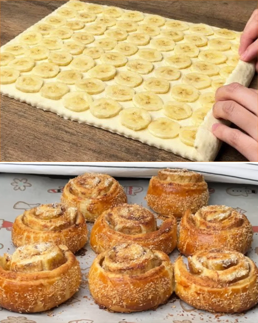 Rollitos de Plátano y Canela - köstliche gefüllte Bananen mit Zimt