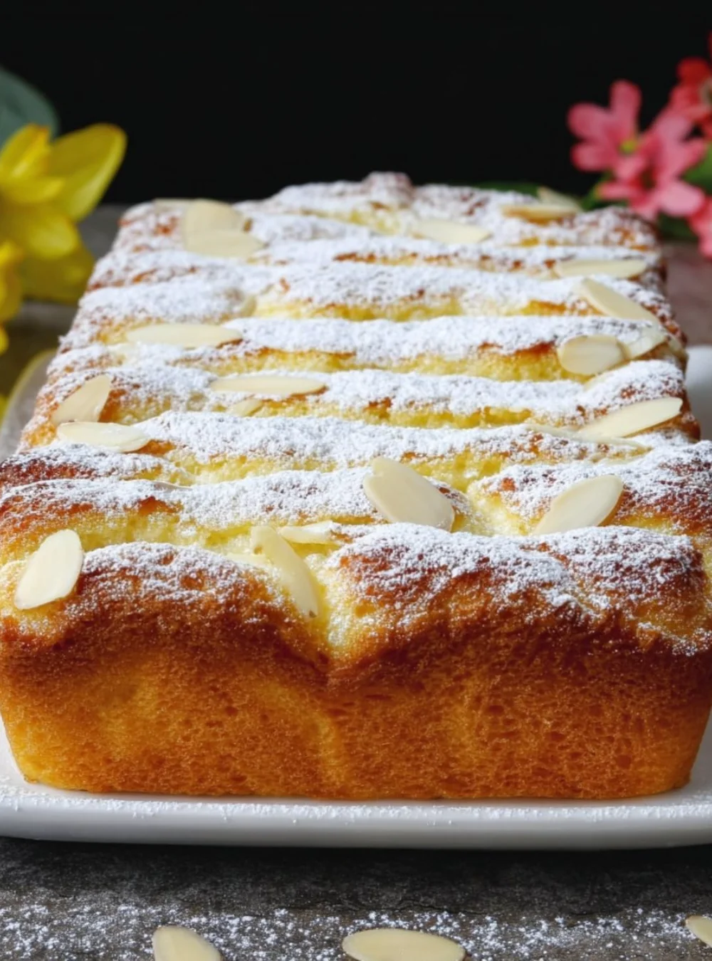 Saftiger Zitronenkuchen mit frischem Zitronengeschmack