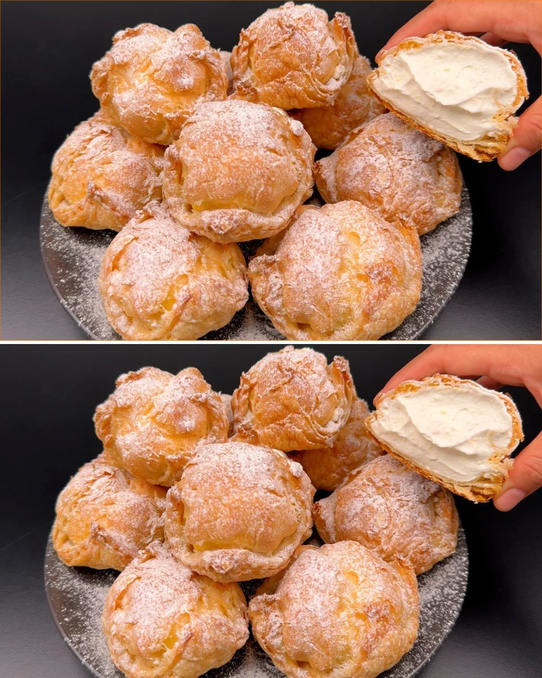 Berühmter französischer Kuchen mit köstlicher Glasur und Dekoration
