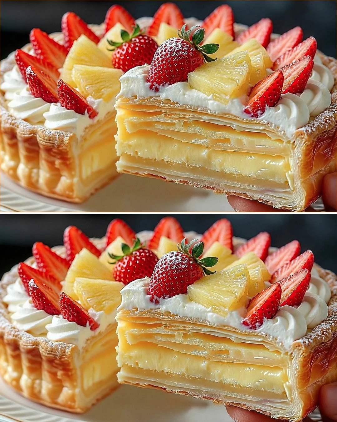 Einfaches Dessert-Rezept mit frischen Zutaten
