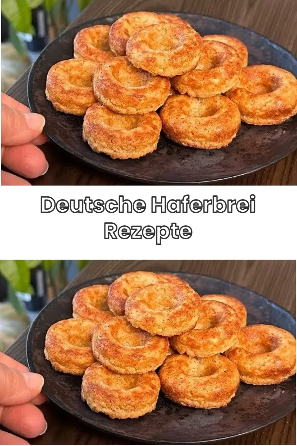 Verschiedene deutsche Haferbrei Rezepte in einer Schüssel
