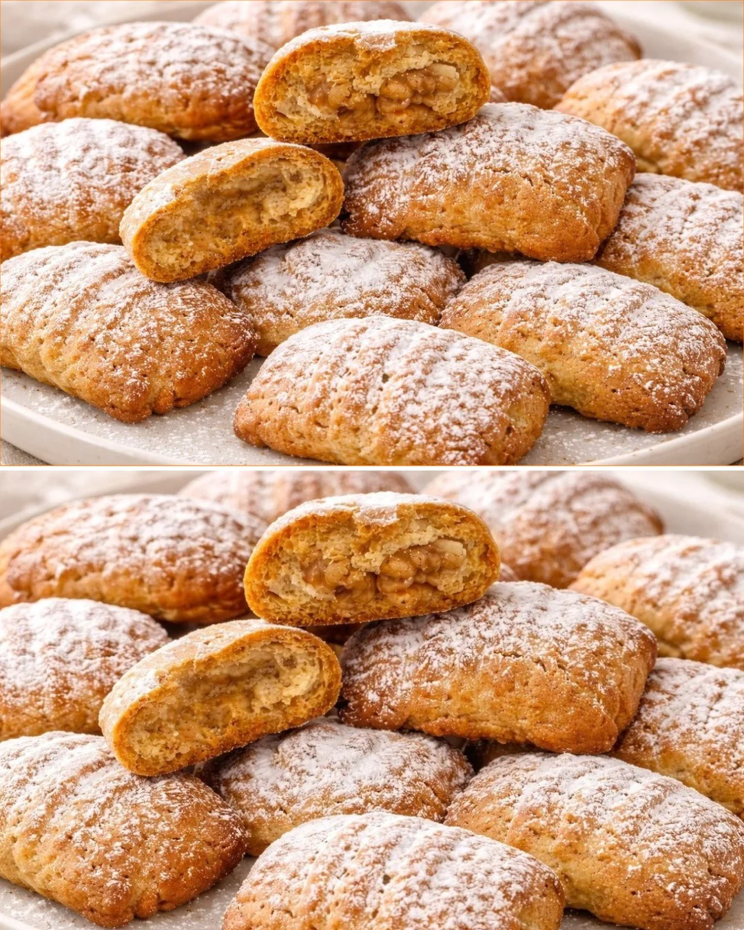 Leckere Walnusskekse, die im Mund schmelzen – weich und köstlich.
