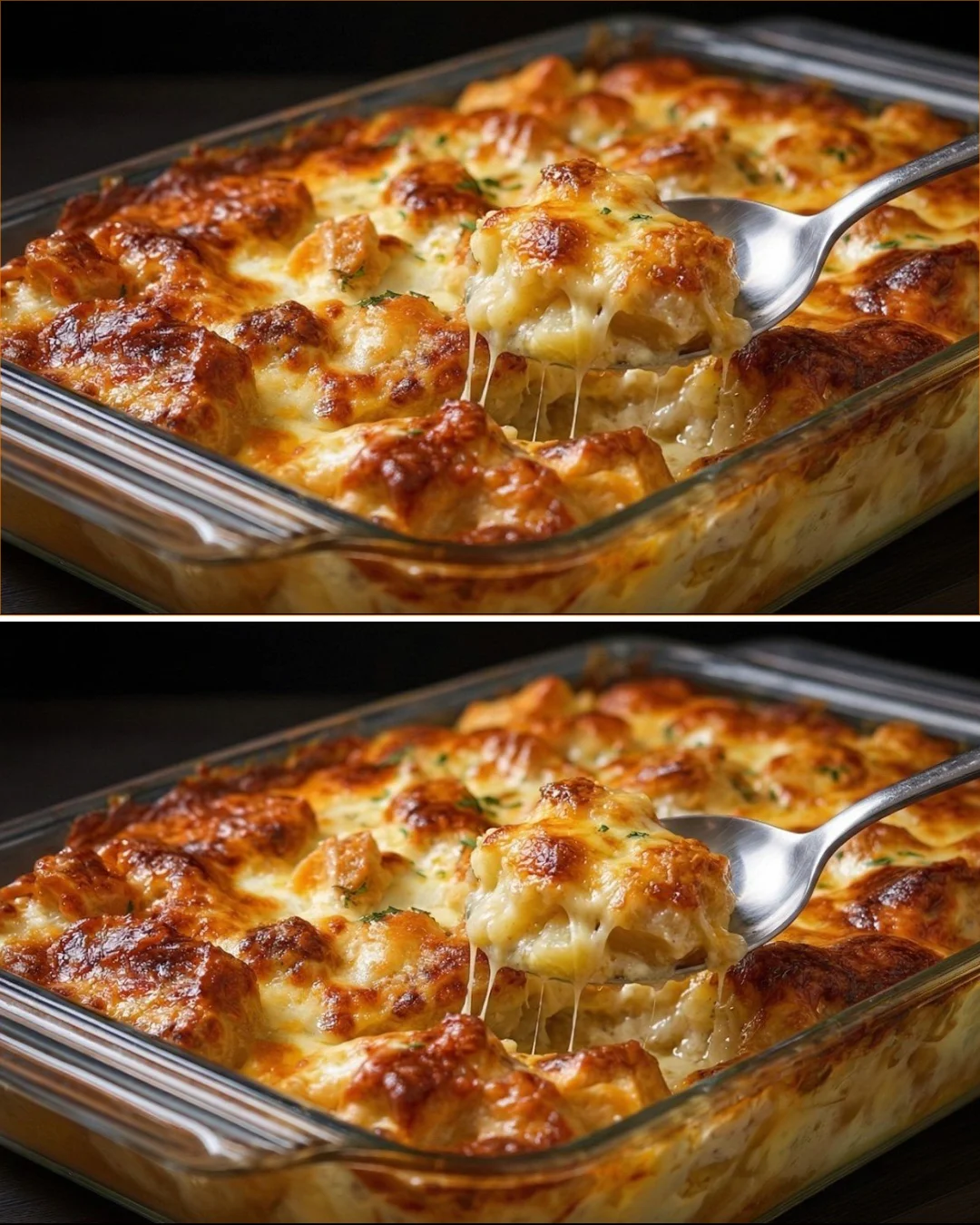 Leckeres Hähnchenessen für das Abendessen zubereitet mit frischen Zutaten.