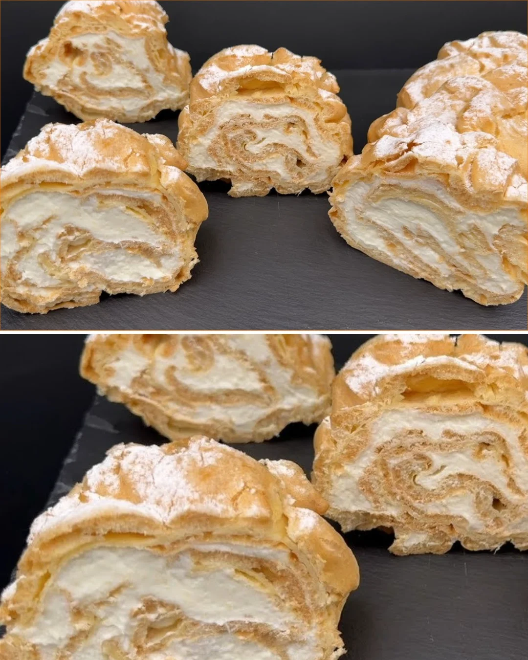 Französischer Kuchen in fünf Minuten einfach zubereitet