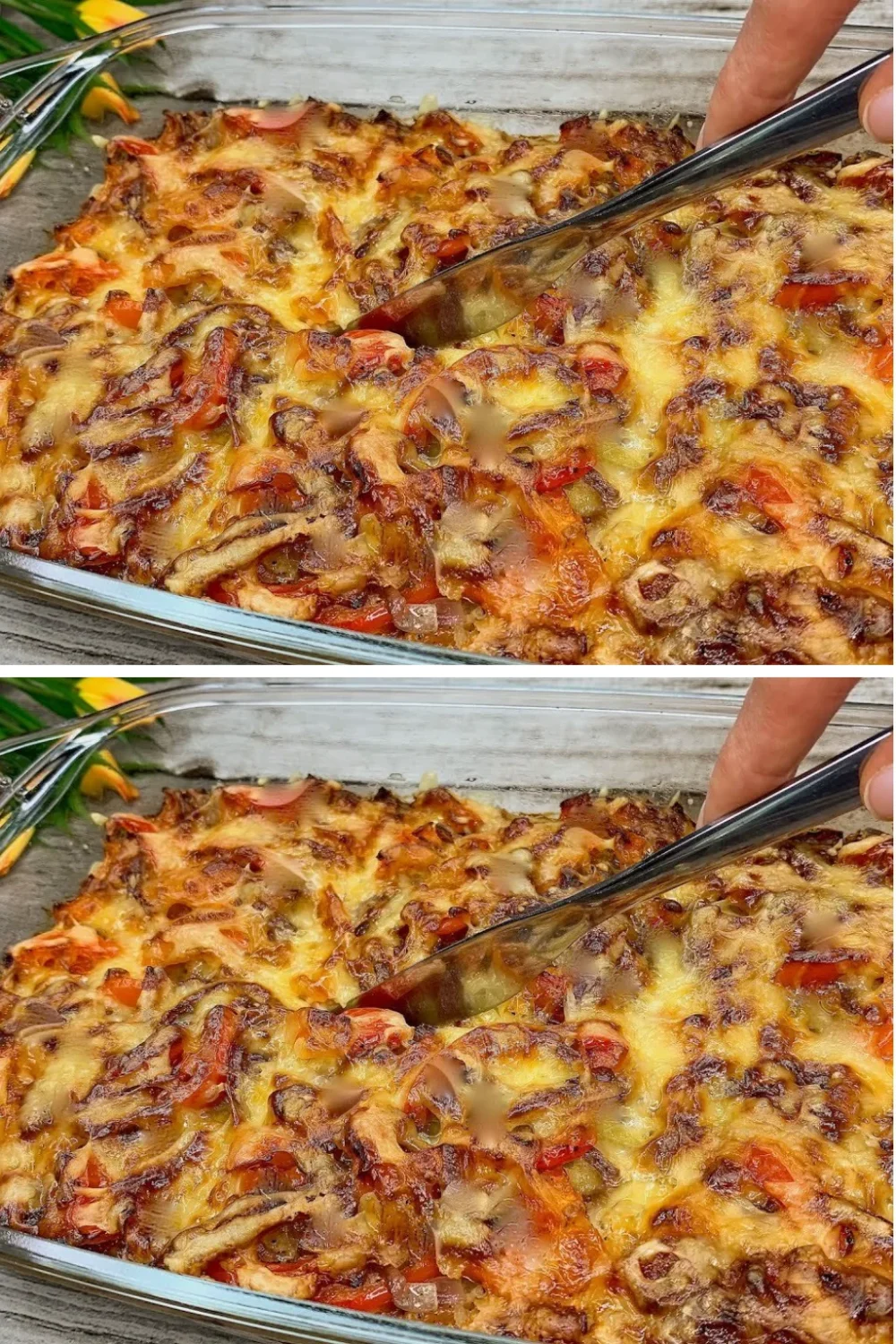 Geriebene Kartoffeln zubereitet in einem leckeren Rezept