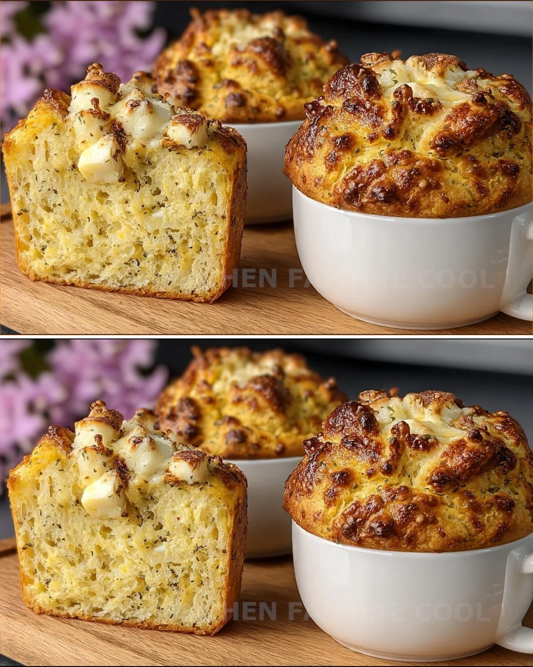 Hüttenkäse Becherbrot - einfaches und gesundes Rezept für eine leckere Brot-Variation