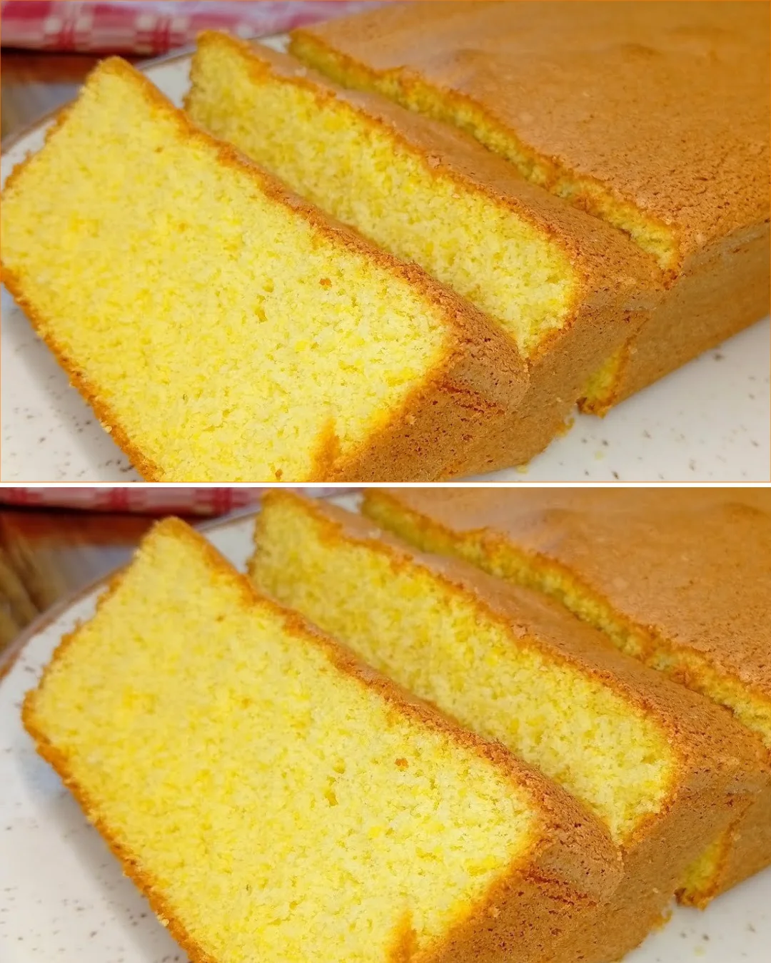 Einfacher Kuchen mit drei Zutaten, schnell und einfach zubereitet