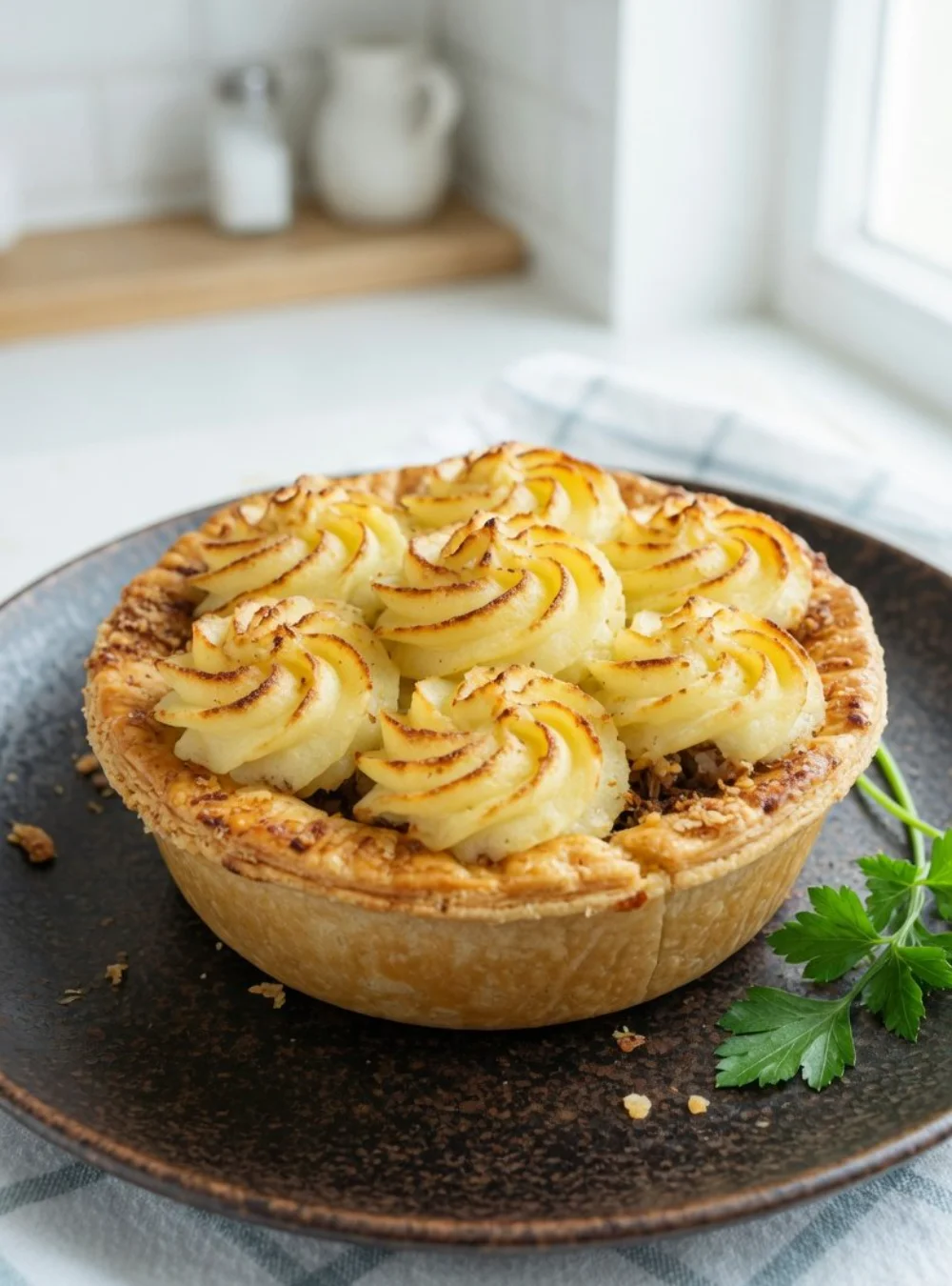 Mini-Hirtenpasteten gebacken im Muffinblech, lecker und einfach zubereitet