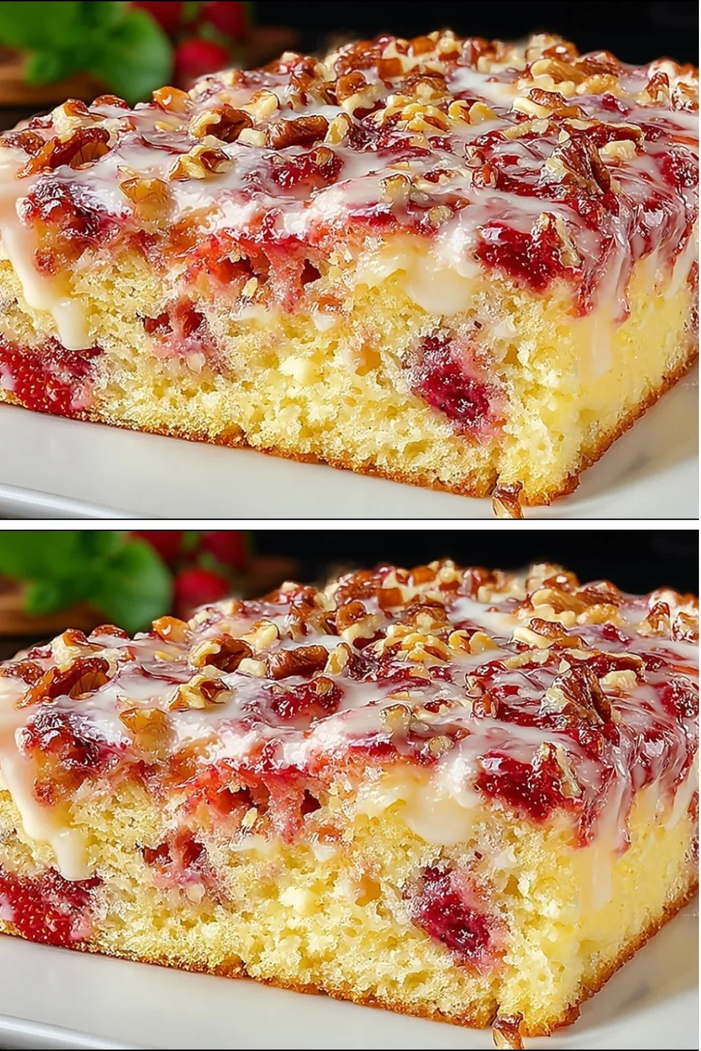 Leckerer Erdbeer-Joghurtkuchen nach Omas geheimem Rezept