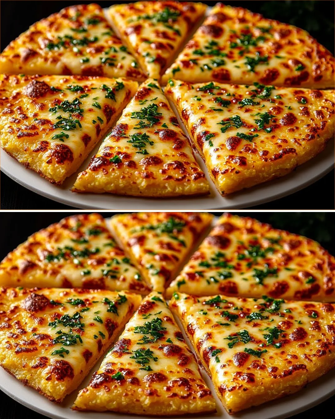 Schnelle Kartoffelpizza in 10 Minuten, frisch aus dem Ofen