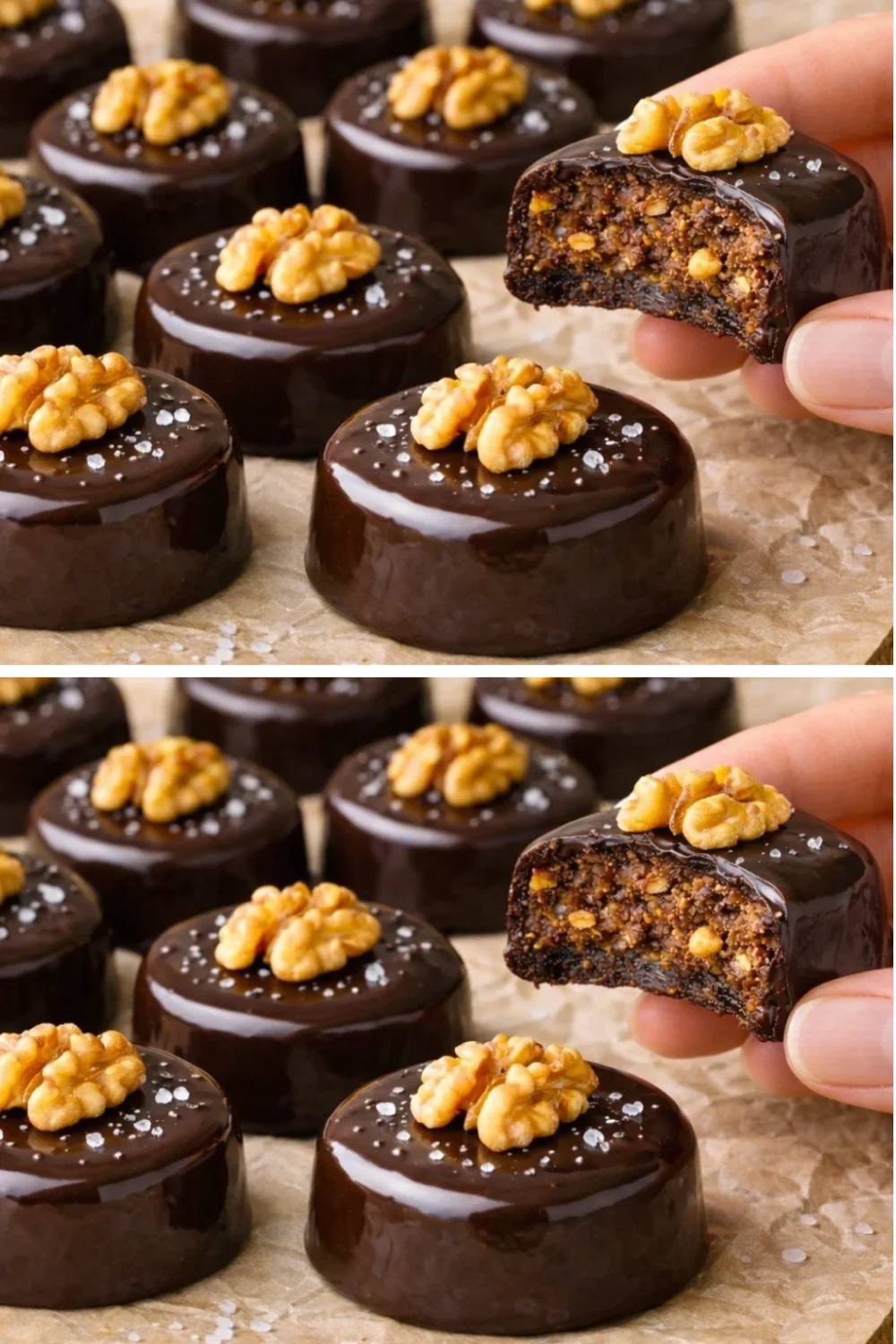 Gesunde Nachspeise ohne Backen, frisch und lecker serviert