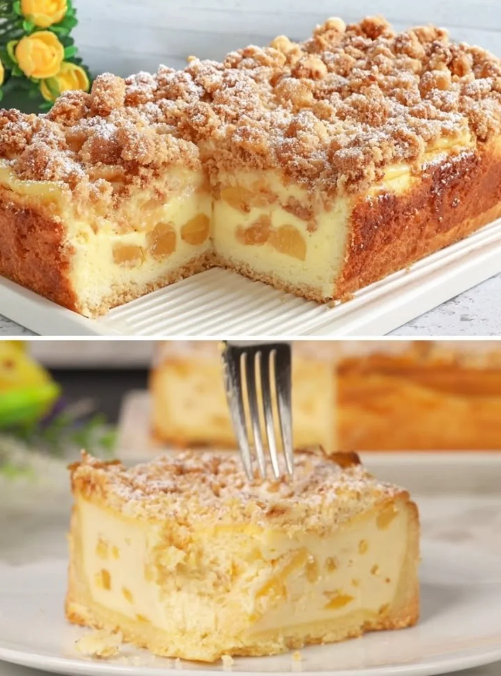 Italienische Apfel-Tarte mit zarten Äpfeln und köstlichem Teig