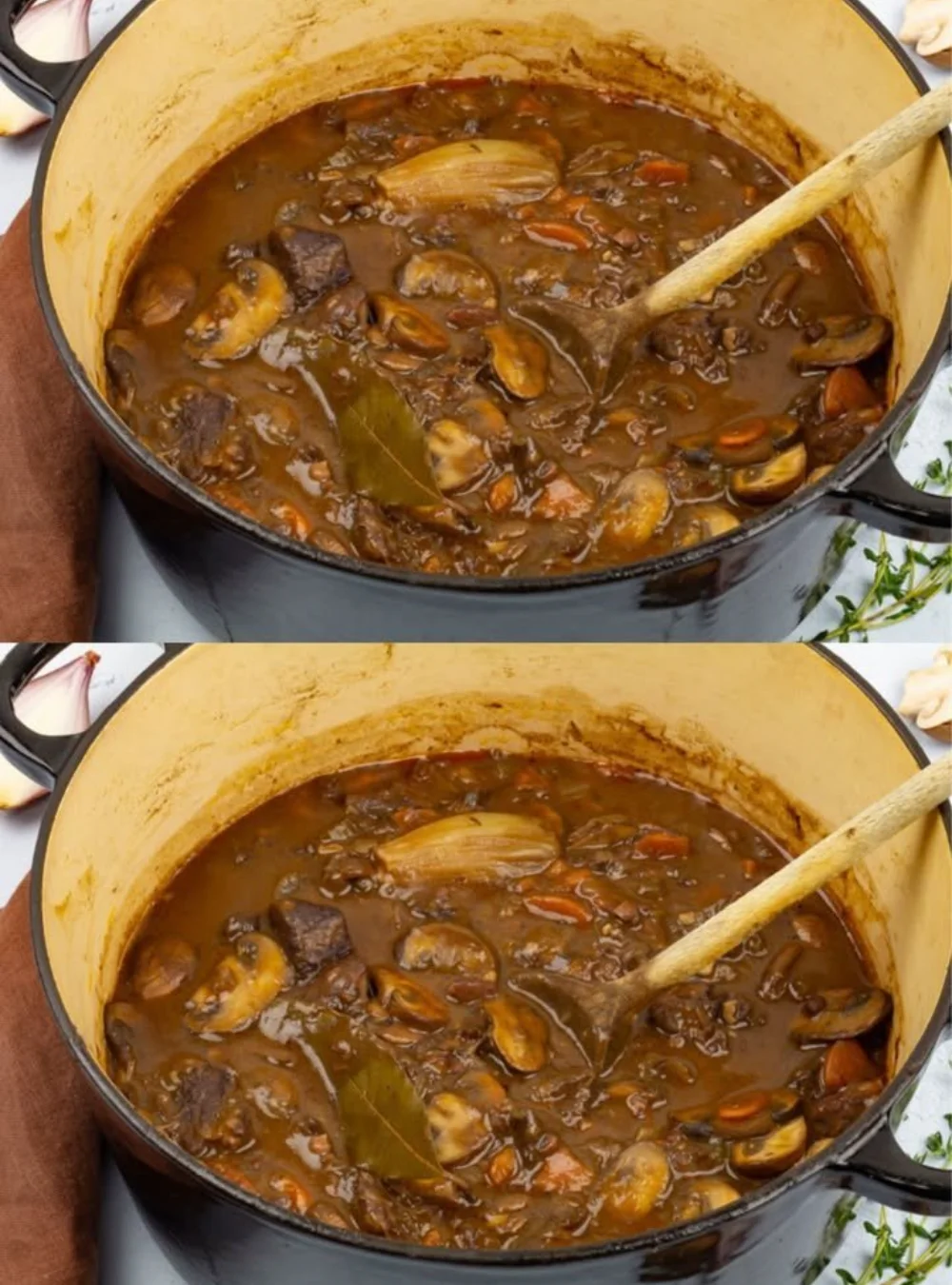 Leckeres Boeuf Bourguignon Rezept für gemütliche Abende