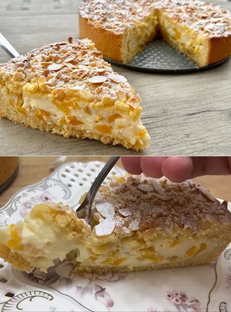 Ein köstlicher Neujahrskuchen, frisch gebacken und dekoriert für den Neujahrstag.